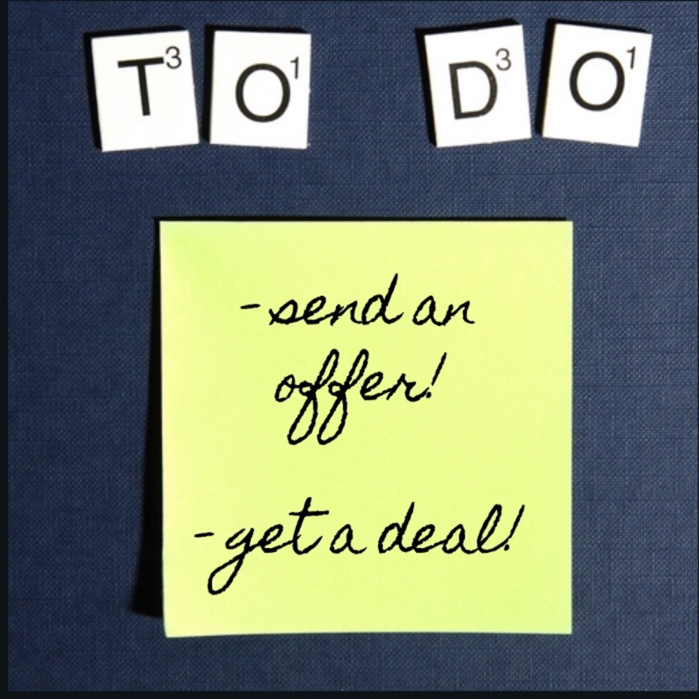 Sending an offer is easy!